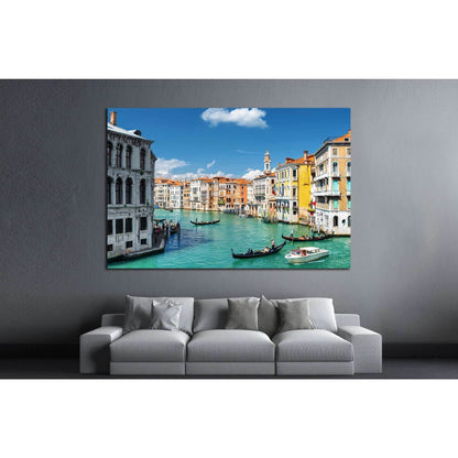 Palazzo dei Camerlenghi and the Grand Canal №1542 Ready to Hang Canvas PrintCanvas art arrives ready to hang, with hanging accessories included and no additional framing required. Every canvas print is hand-crafted, made on-demand at our workshop and expe