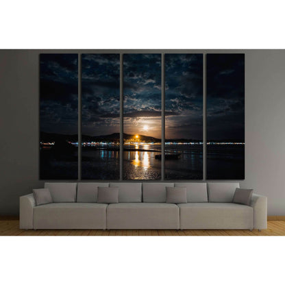 Palolem beach. Night landscape.Goa,India. №3055 Ready to Hang Canvas PrintCanvas art arrives ready to hang, with hanging accessories included and no additional framing required. Every canvas print is hand-crafted, made on-demand at our workshop and expert