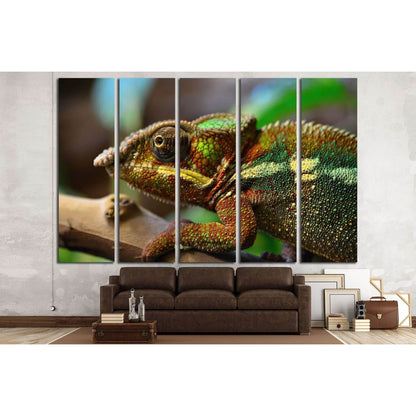 Panther chameleon №2787 Ready to Hang Canvas Print - Zellart Canvas Prints ALL_Products, s-2787