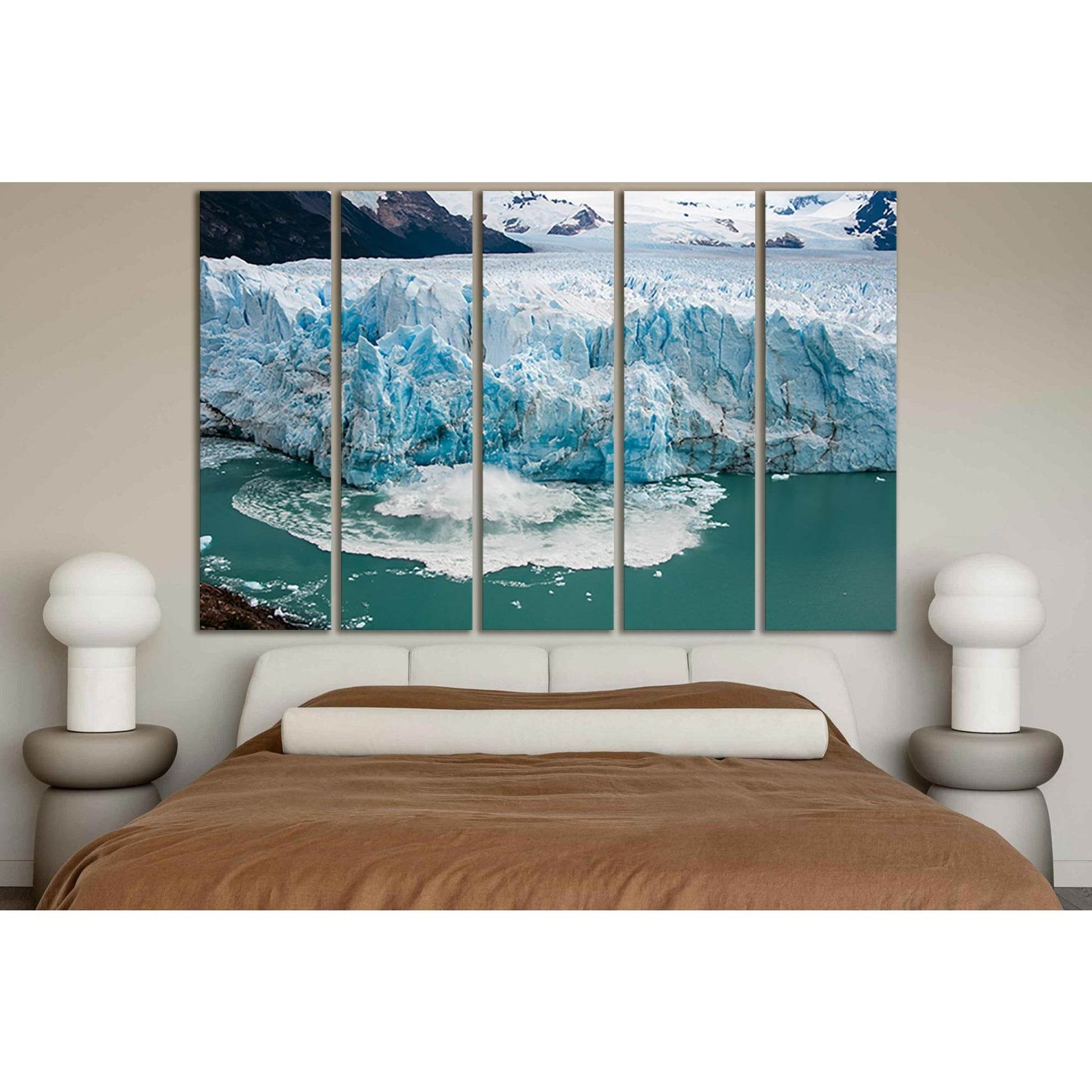 Perito Moreno Glacier El Calafate №SL1344 Ready to Hang Canvas Print - Zellart Canvas Prints 0new, ALL_Products, Glacials