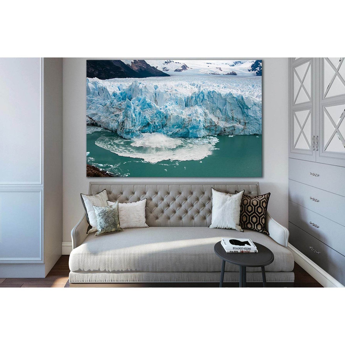 Perito Moreno Glacier El Calafate №SL1344 Ready to Hang Canvas Print - Zellart Canvas Prints 0new, ALL_Products, Glacials