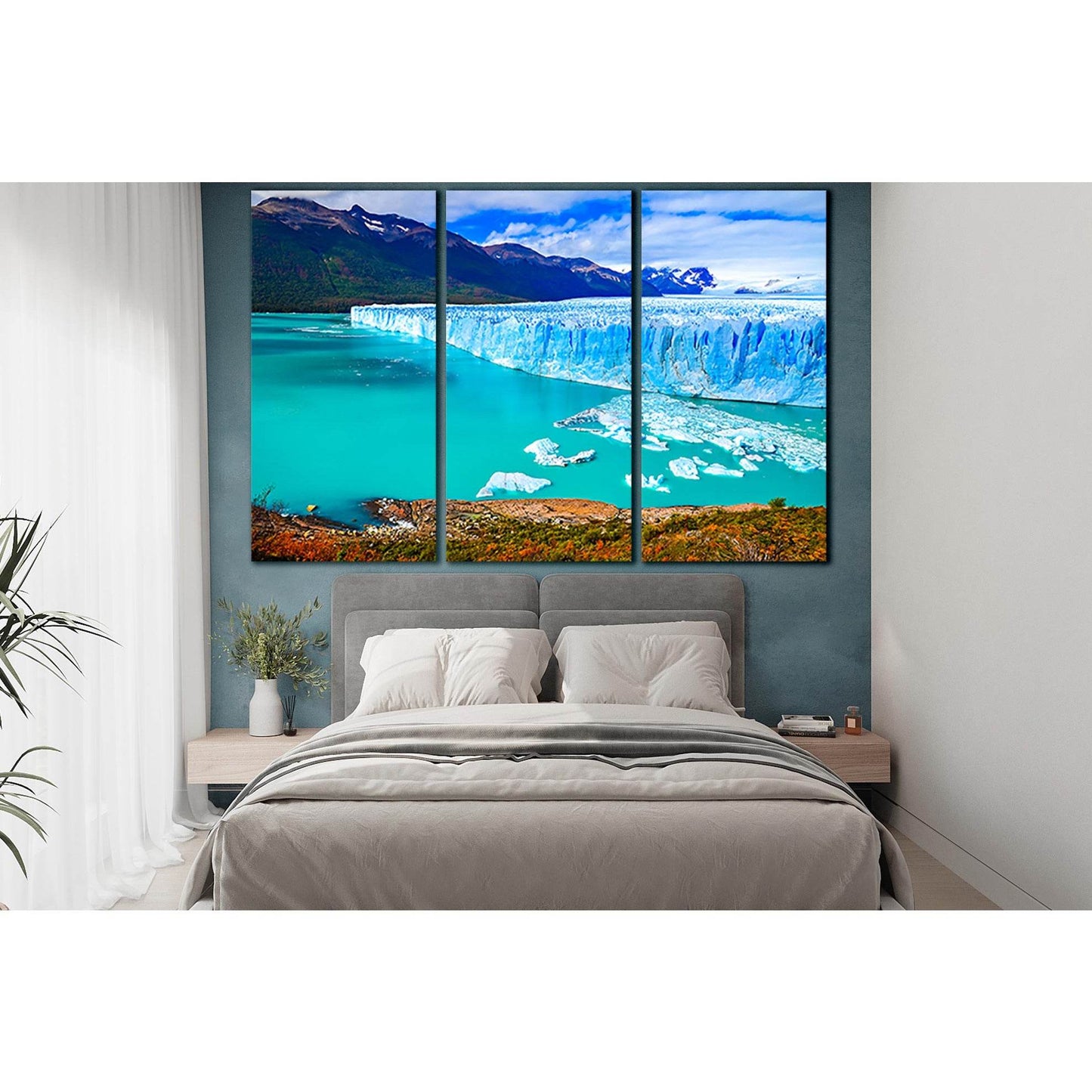 Perito Moreno Glacier №SL1301 Ready to Hang Canvas Print - Zellart Canvas Prints 0new, ALL_Products, Glacials