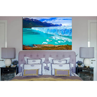 Perito Moreno Glacier №SL1301 Ready to Hang Canvas Print - Zellart Canvas Prints 0new, ALL_Products, Glacials