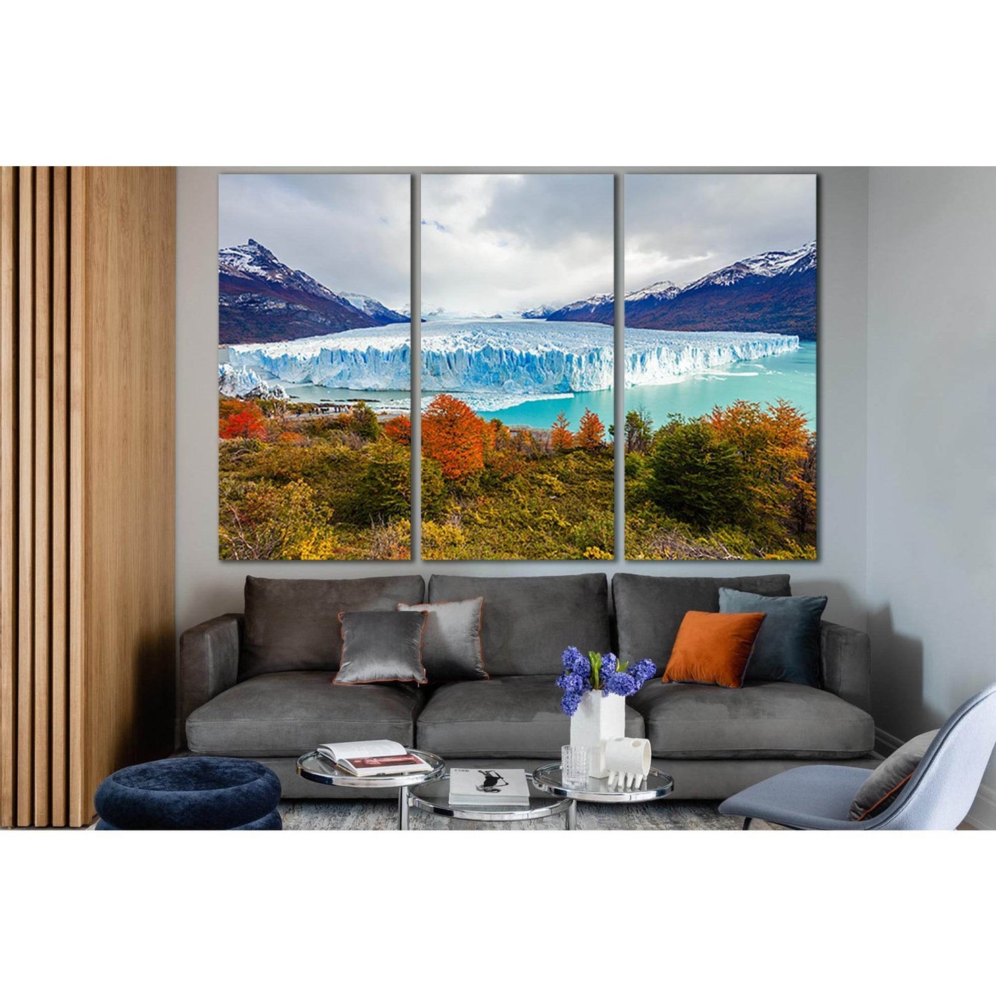Perito Moreno Glacier №SL1308 Ready to Hang Canvas Print - Zellart Canvas Prints 0new, ALL_Products, Glacials