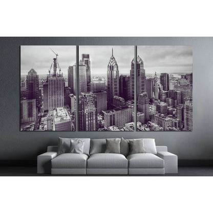 Philadelphia №2088 Ready to Hang Canvas PrintCanvas art arrives ready to hang, with hanging accessories included and no additional framing required. Every canvas print is hand-crafted, made on-demand at our workshop and expertly stretched around 100% Nort