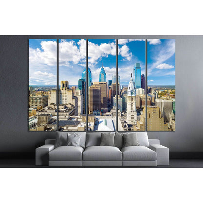 Philadelphia, USA №991 Ready to Hang Canvas Print - Zellart Canvas Prints ALL_Products, s-991