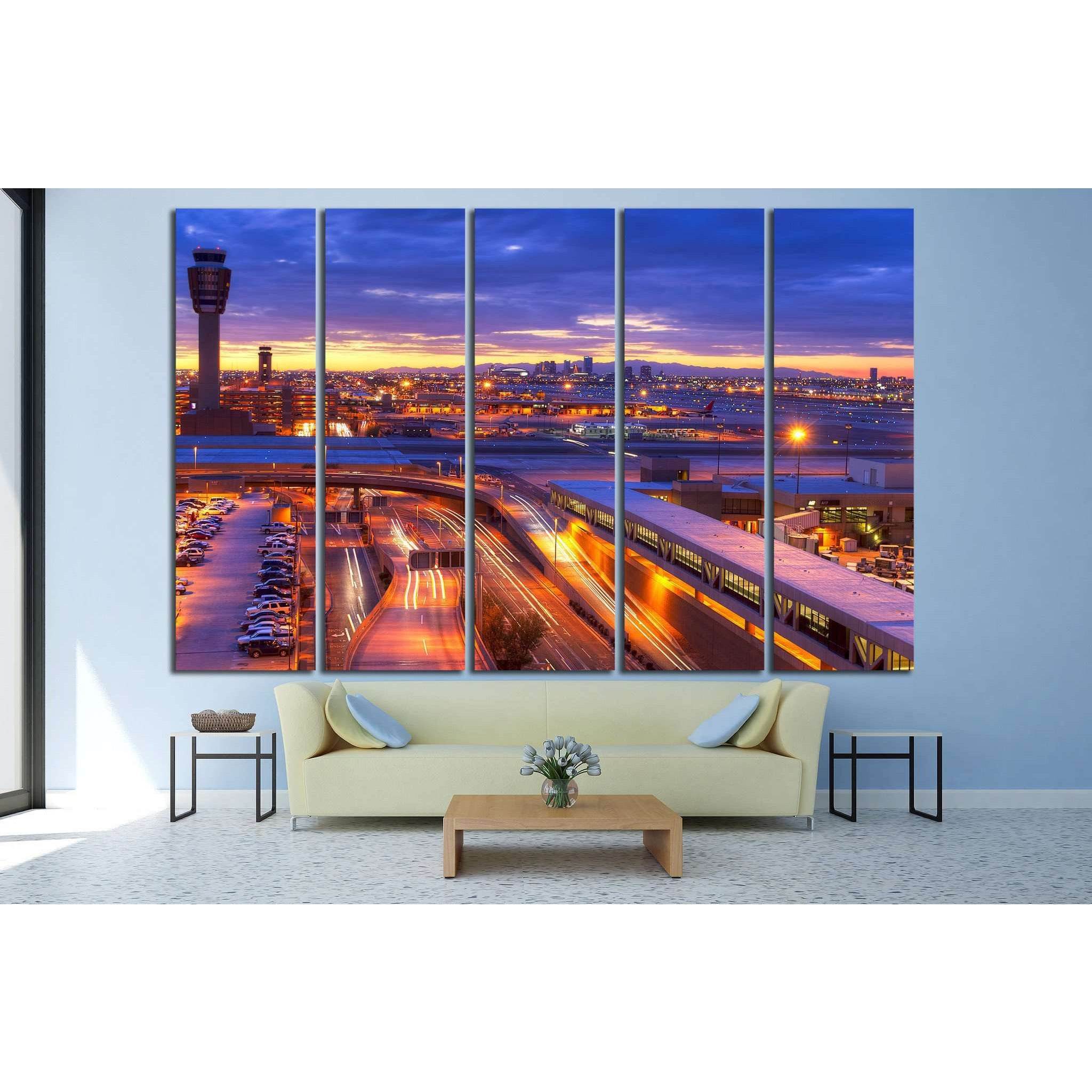 Phoenix airport №895 Ready to Hang Canvas Print