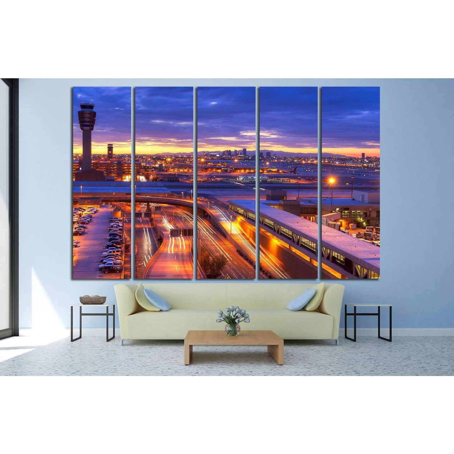 Phoenix airport №895 Ready to Hang Canvas PrintCanvas art arrives ready to hang, with hanging accessories included and no additional framing required. Every canvas print is hand-crafted, made on-demand at our workshop and expertly stretched around 100% No