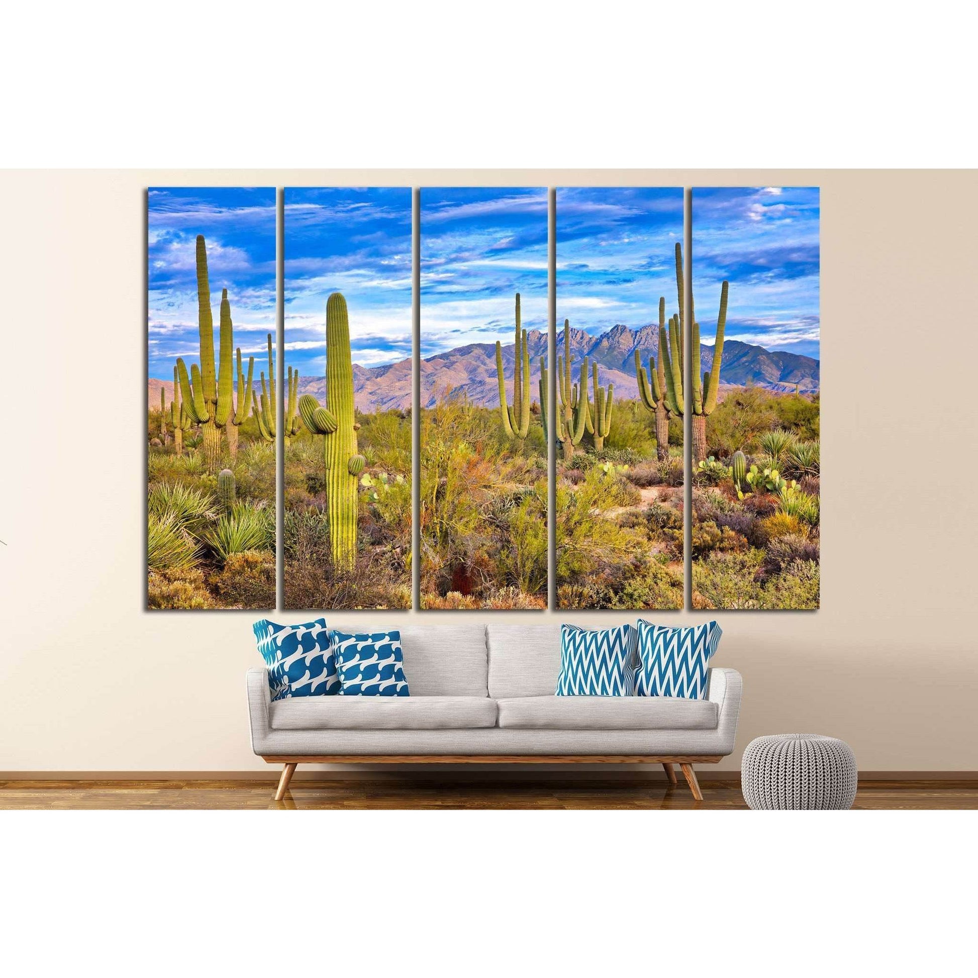 Phoenix, Arizona №1008 Ready to Hang Canvas Print - Zellart Canvas Prints ALL_Products, s-1008