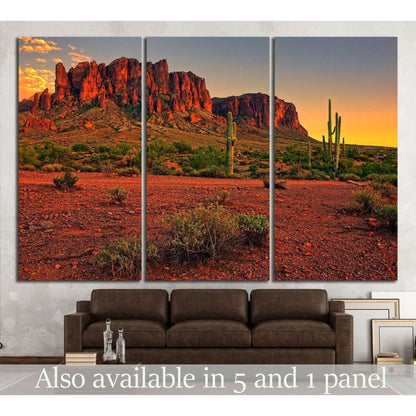 Phoenix, Arizona, USA №890 Ready to Hang Canvas Print - Zellart Canvas Prints ALL_Products, s-890
