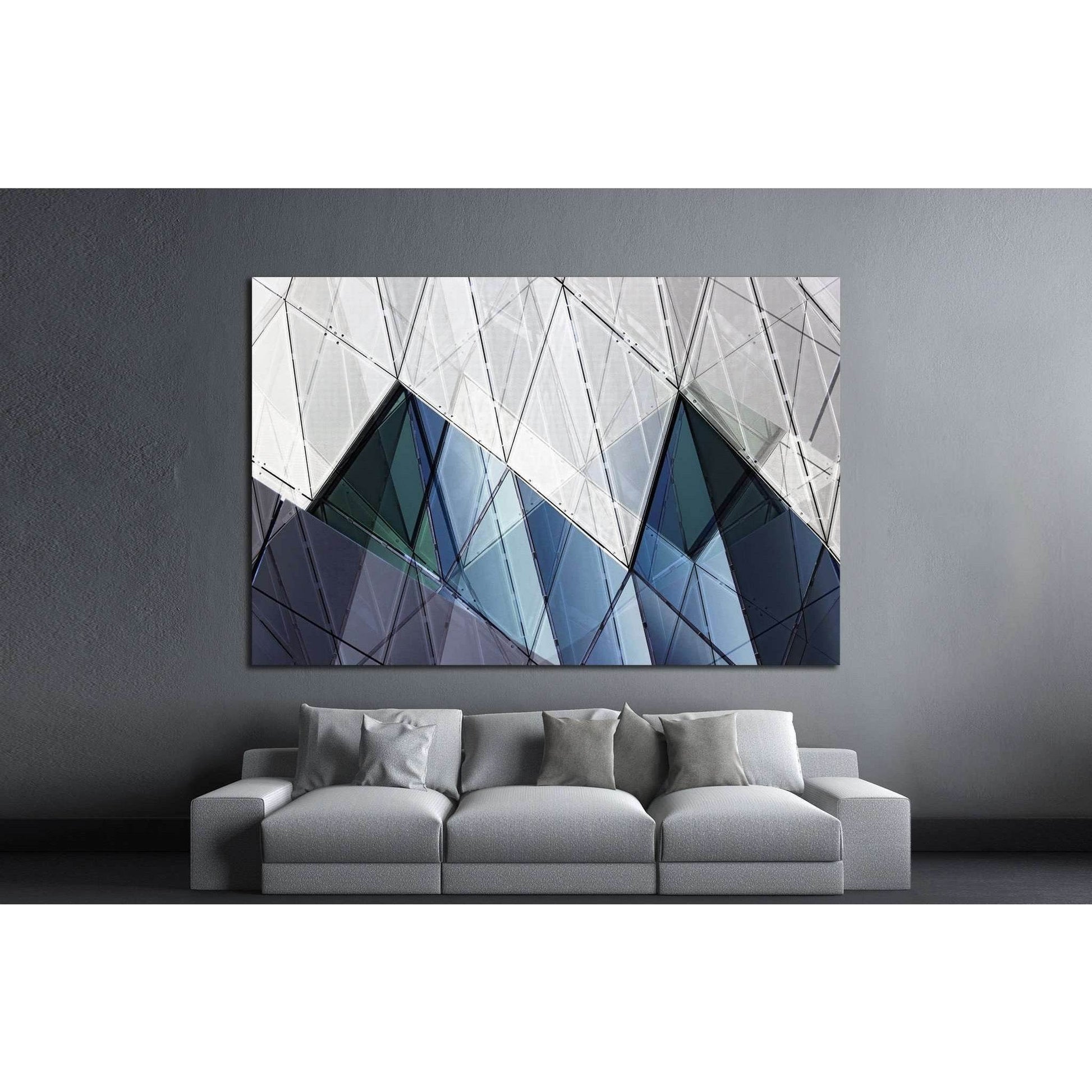 photo of contemporary wall №1603 Ready to Hang Canvas PrintCanvas art arrives ready to hang, with hanging accessories included and no additional framing required. Every canvas print is hand-crafted, made on-demand at our workshop and expertly stretched ar