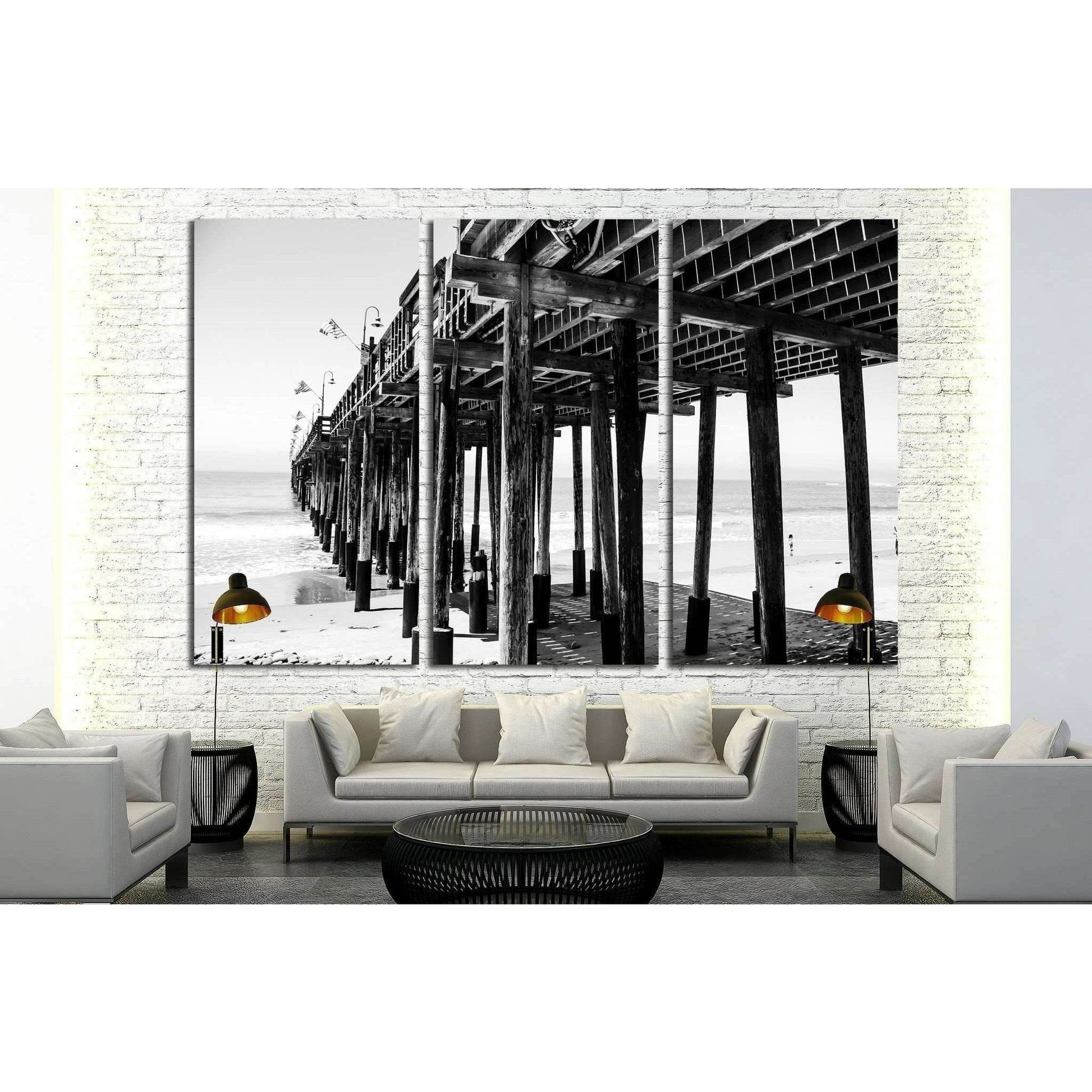 Pier №2104 Ready to Hang Canvas Print - Zellart Canvas Prints ALL_Products, s-2104