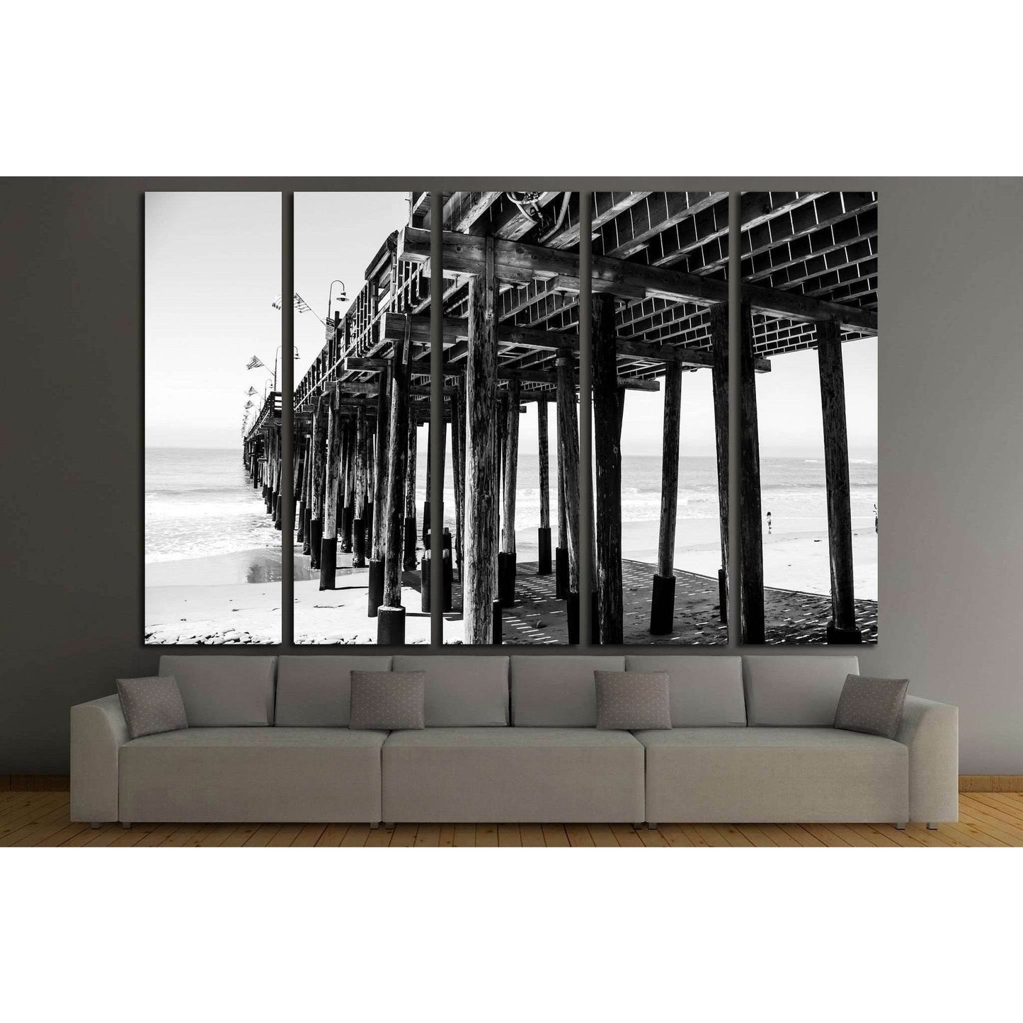 Pier №2104 Ready to Hang Canvas Print - Zellart Canvas Prints ALL_Products, s-2104