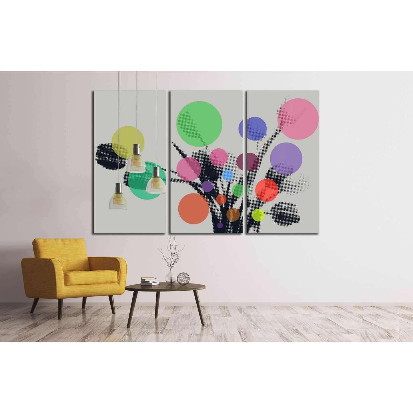 Pop Art Abstract №3301 Ready to Hang Canvas PrintCanvas art arrives ready to hang, with hanging accessories included and no additional framing required. Every canvas print is hand-crafted, made on-demand at our workshop and expertly stretched around 100%