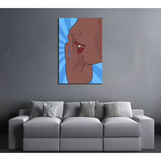 Pop Art №3311 Ready to Hang Canvas PrintCanvas art arrives ready to hang, with hanging accessories included and no additional framing required. Every canvas print is hand-crafted, made on-demand at our workshop and expertly stretched around 100% North Ame