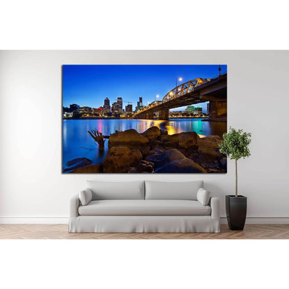 Portland Oregon №765 Ready to Hang Canvas PrintCanvas art arrives ready to hang, with hanging accessories included and no additional framing required. Every canvas print is hand-crafted, made on-demand at our workshop and expertly stretched around 100% No