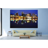 Portland Skyline №769 Ready to Hang Canvas Print