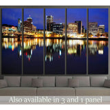 Portland Skyline №769 Ready to Hang Canvas Print