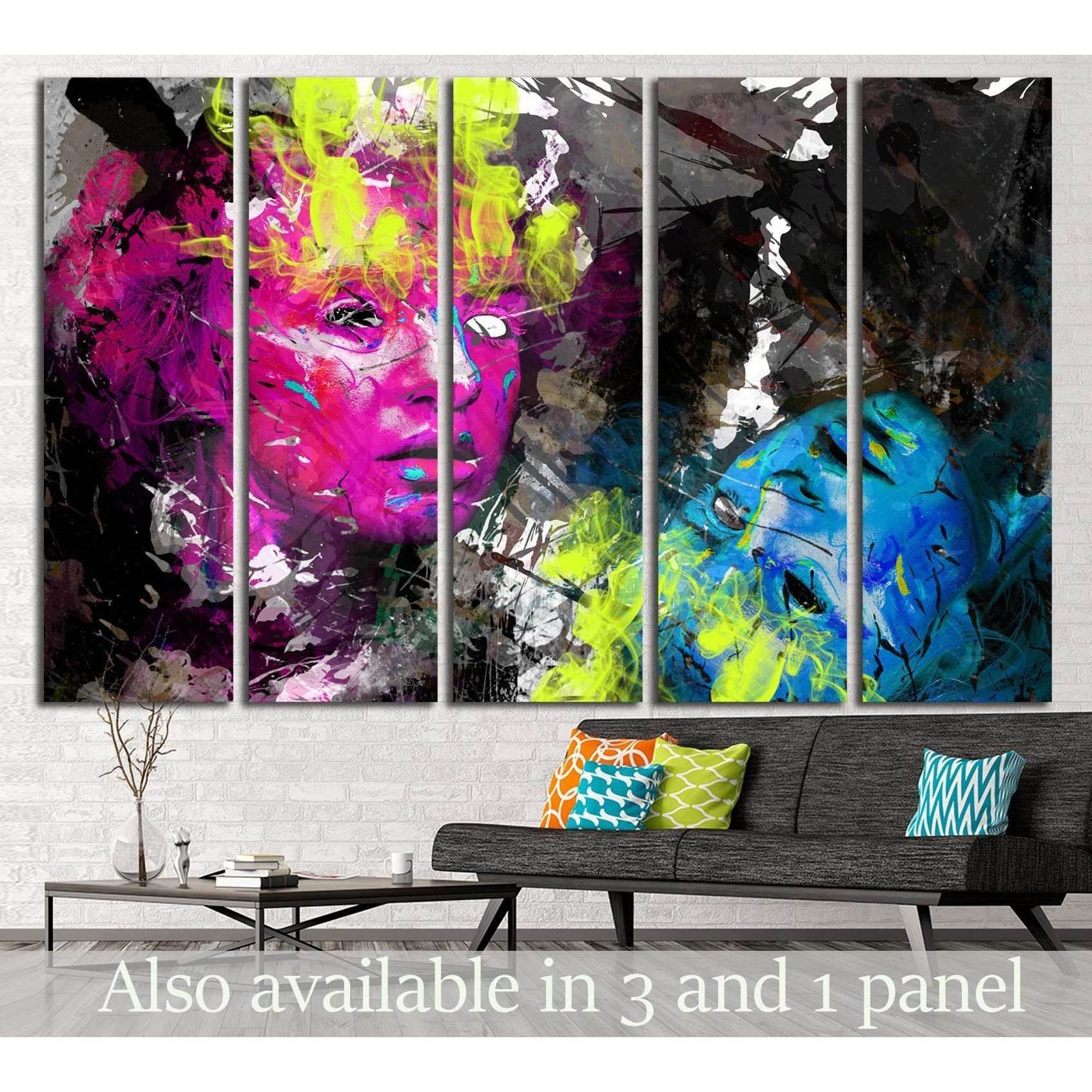 Psychedelic image №734 Ready to Hang Canvas PrintCanvas art arrives ready to hang, with hanging accessories included and no additional framing required. Every canvas print is hand-crafted, made on-demand at our workshop and expertly stretched around 100%