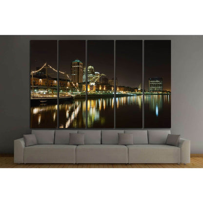 Puerto Madero, Buenos Aires, Argentina №1141 Ready to Hang Canvas Print - Zellart Canvas Prints ALL_Products, s-1141