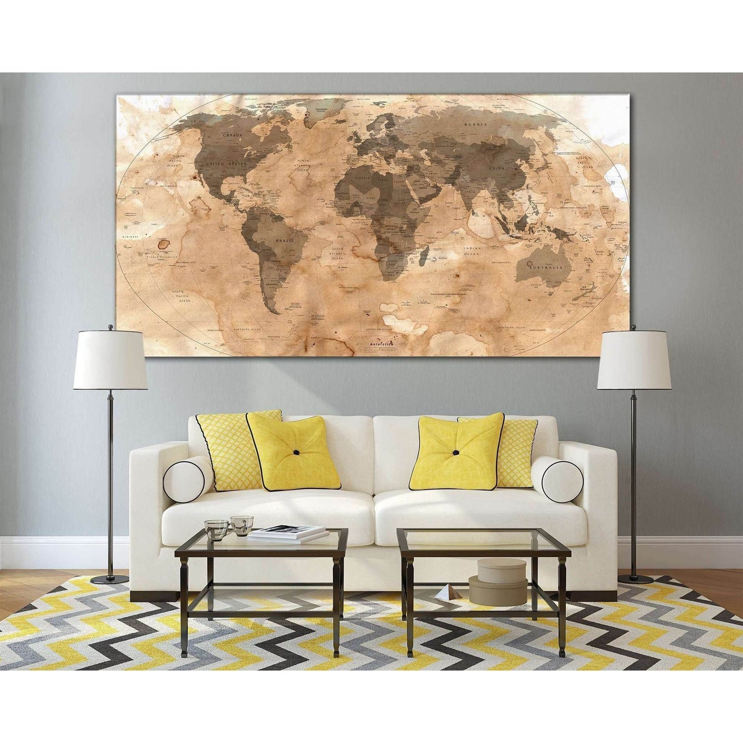 Rustic Travel World Map Canvas PrintDecorate your walls with a stunning Rustic World Map Canvas Art Print from the world's largest art gallery. Choose from thousands of Travel Map artworks with various sizing options. Choose your perfect art print to comp