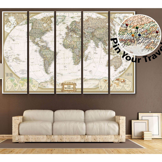 Extremely Detailed World Map PrintDecorate your walls with a stunning Detailed Map Canvas Art Print from the world's largest art gallery. Choose from thousands of World Map artworks with various sizing options. Choose your perfect art print to complete yo