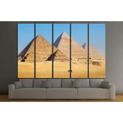 Pyramids in Egypt №855 Ready to Hang Canvas Print - Zellart Canvas Prints 000Negative, ALL_Products, autopostr_pinterest_64952, s-855
