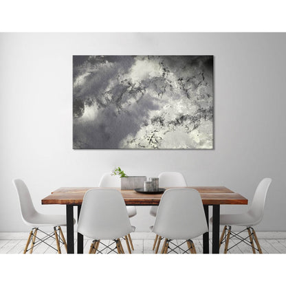 Rainy Sky Abstract №04368 Ready to Hang Canvas Print - Zellart Canvas Prints ALL_Products