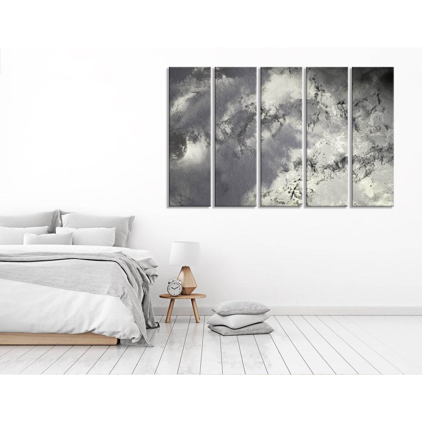 Rainy Sky Abstract №04368 Ready to Hang Canvas Print - Zellart Canvas Prints ALL_Products