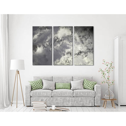 Rainy Sky Abstract №04368 Ready to Hang Canvas Print - Zellart Canvas Prints ALL_Products