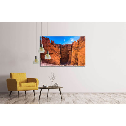 Red rock canyon. Mountain pass landscape №2822 Ready to Hang Canvas PrintCanvas art arrives ready to hang, with hanging accessories included and no additional framing required. Every canvas print is hand-crafted, made on-demand at our workshop and expertl