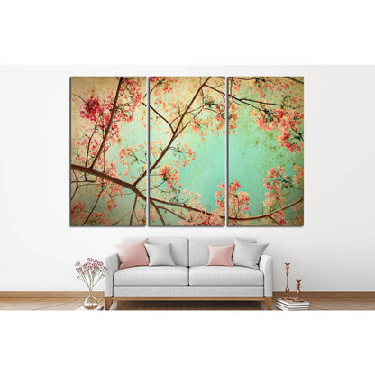 Retro Abstraction №1069 Ready to Hang Canvas Print - Zellart Canvas Prints ALL_Products, s-1069