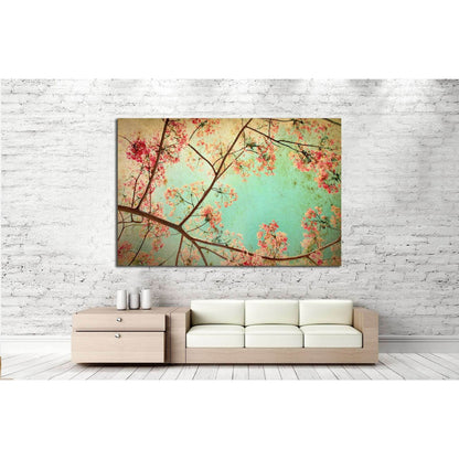 Retro Abstraction №1069 Ready to Hang Canvas Print - Zellart Canvas Prints ALL_Products, s-1069