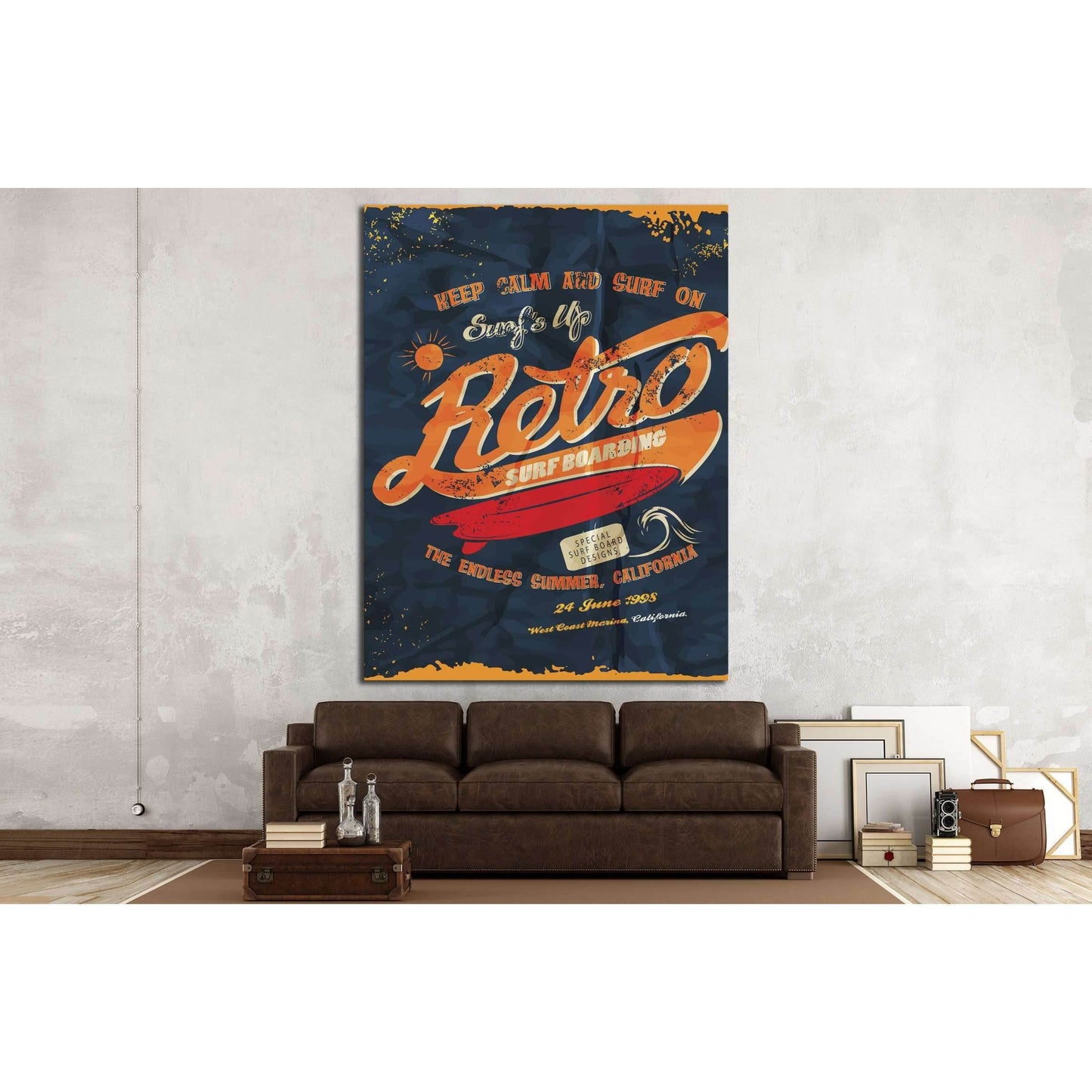 retro canvas №4592 Ready to Hang Canvas PrintCanvas art arrives ready to hang, with hanging accessories included and no additional framing required. Every canvas print is hand-crafted, made on-demand at our workshop and expertly stretched around 100% Nort