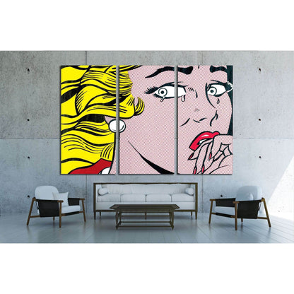 Retro Pap Art Canvas Print - Zellart Canvas Prints ALL_Products, s-3300