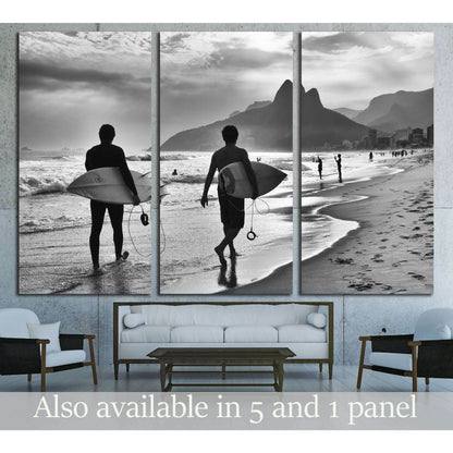 Rio de Janeiro, Brazil №3247 Ready to Hang Canvas Print - Zellart Canvas Prints ALL_Products, s-3247