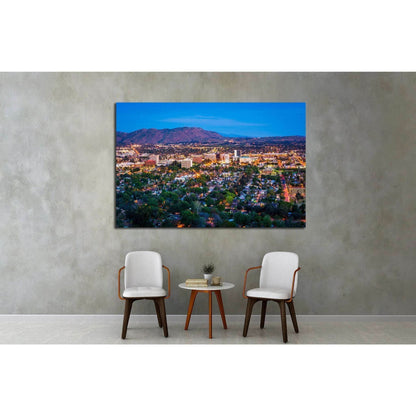 Riverside, Mount Rubidoux Park, in Riverside, California №1697 Ready to Hang Canvas Print - Zellart Canvas Prints ALL_Products, s-1697