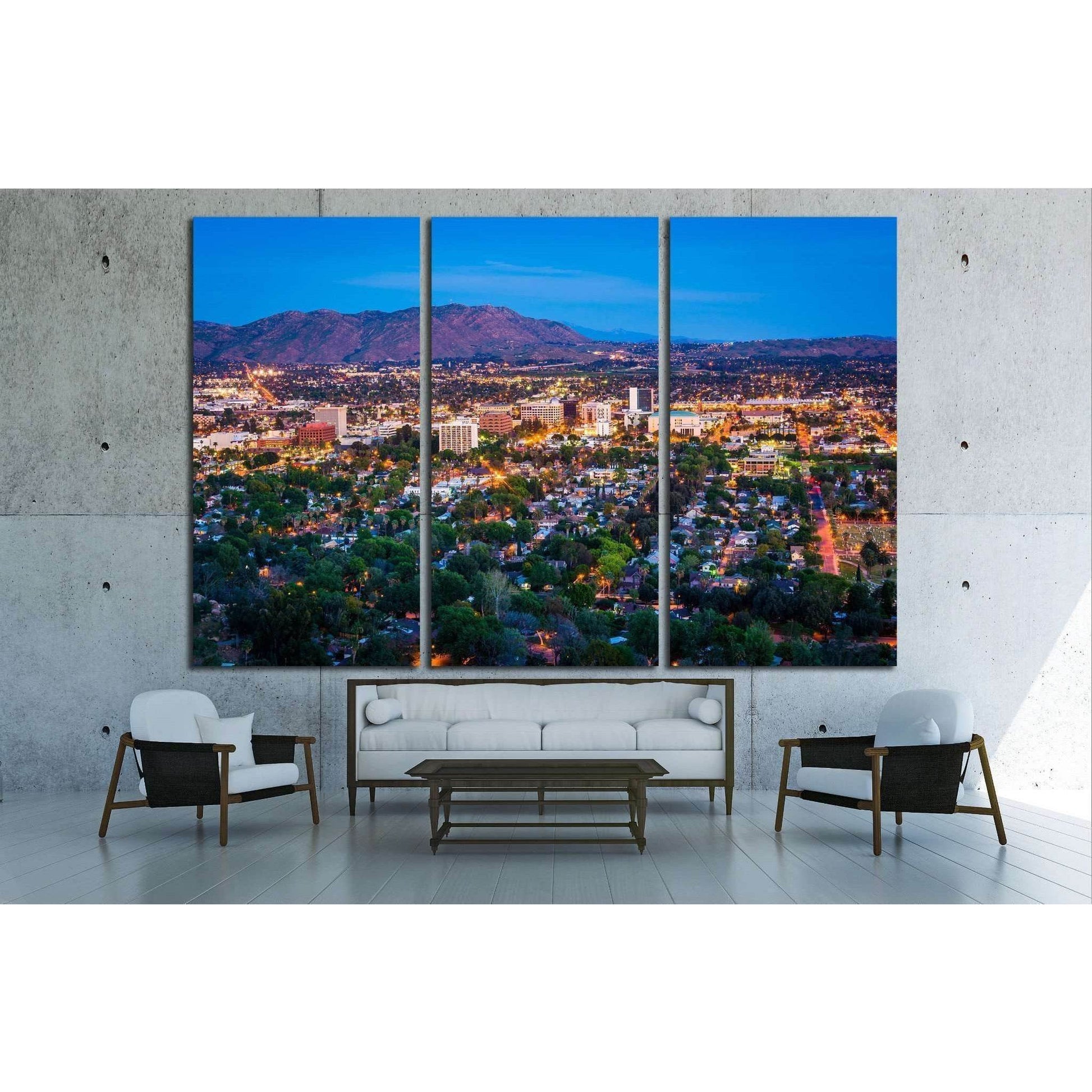 Riverside, Mount Rubidoux Park, in Riverside, California №1697 Ready to Hang Canvas Print - Zellart Canvas Prints ALL_Products, s-1697