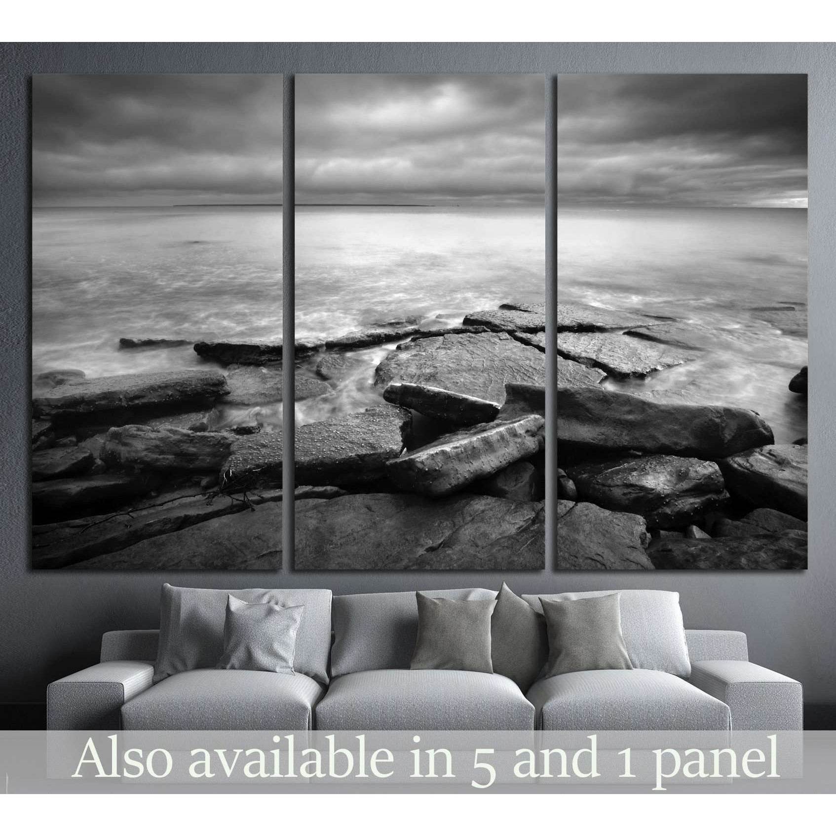 Rock Island №1392 Ready to Hang Canvas Print - Zellart Canvas Prints ALL_Products, s-1392