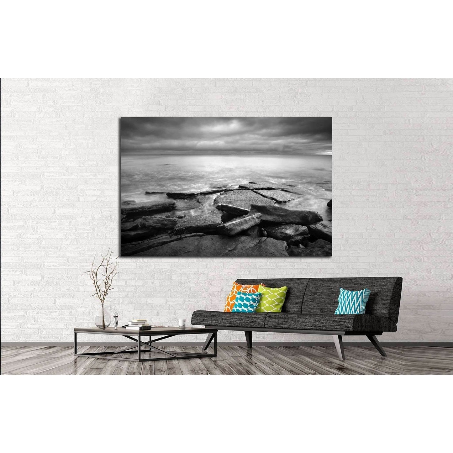 Rock Island №1392 Ready to Hang Canvas PrintCanvas art arrives ready to hang, with hanging accessories included and no additional framing required. Every canvas print is hand-crafted, made on-demand at our workshop and expertly stretched around 100% North