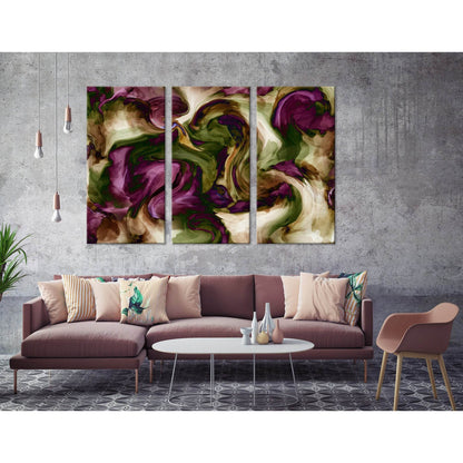 Rose Buds Abstract №04332 Ready to Hang Canvas Print - Zellart Canvas Prints ALL_Products