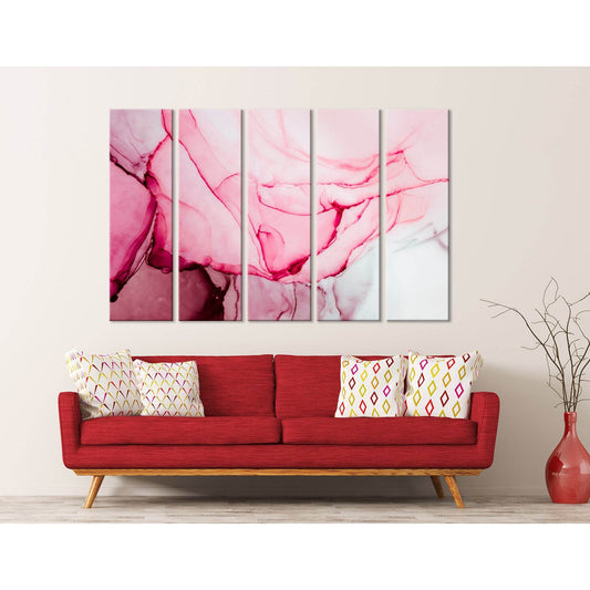 Rose Petals Abstract №04286 Ready to Hang Canvas Print - Zellart Canvas Prints ALL_Products