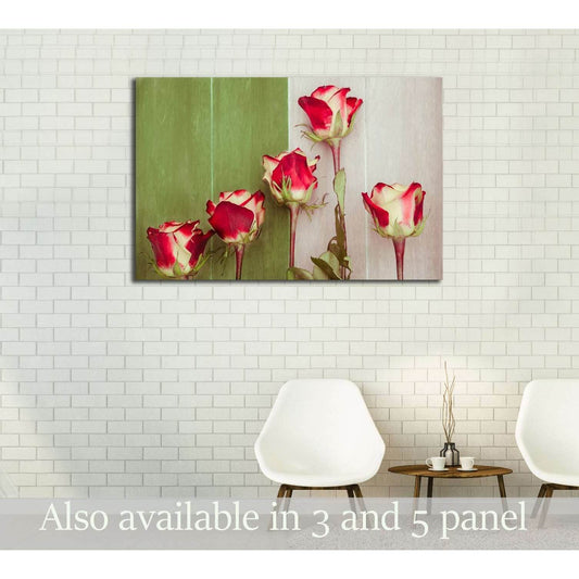 roses №3269 Ready to Hang Canvas Print - Zellart Canvas Prints ALL_Products, s-3269