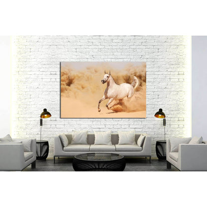 Running horse canvas print №5006 - Zellart Canvas Prints ALL_Products, Horses, s-5006