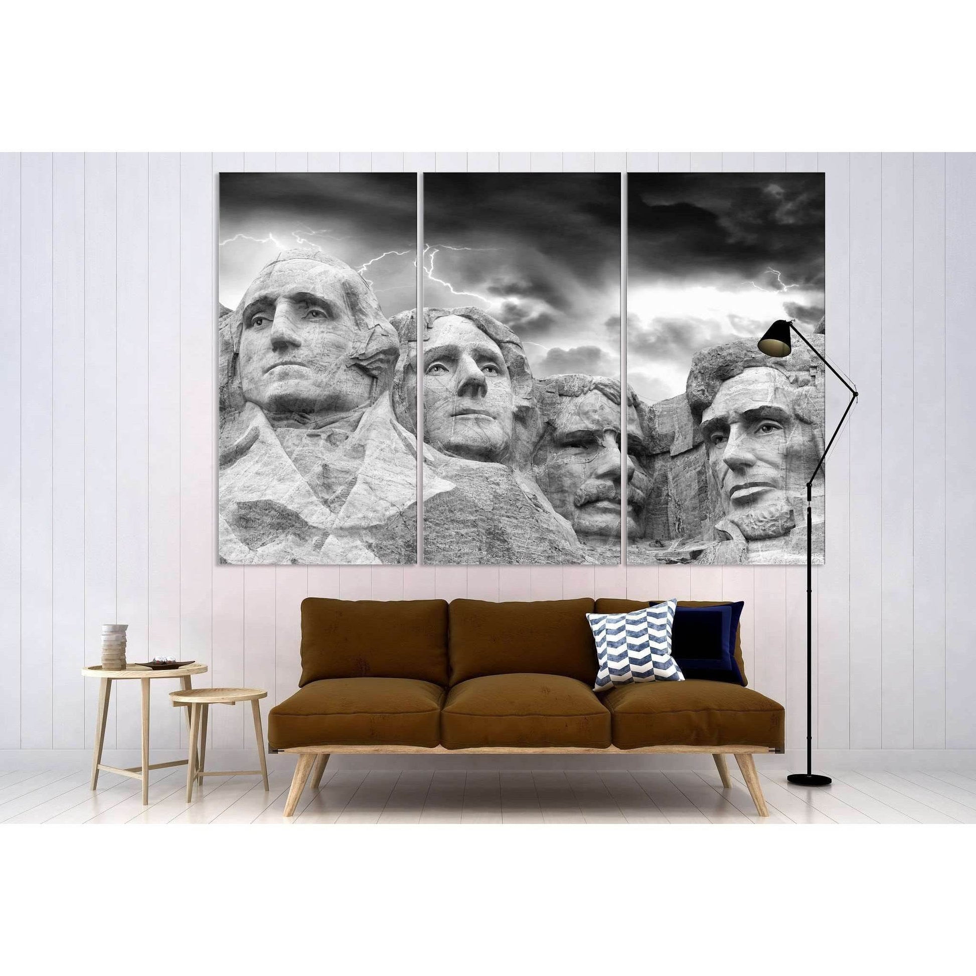 Rushmore Monument №3009 Ready to Hang Canvas Print - Zellart Canvas Prints ALL_Products, z-3009