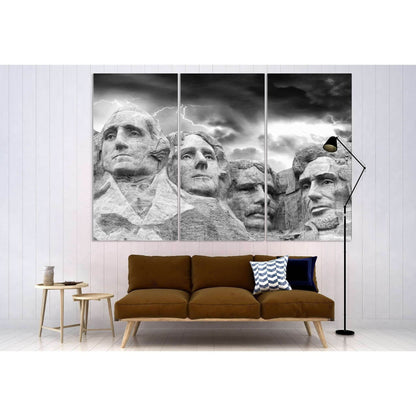 Rushmore Monument №3009 Ready to Hang Canvas Print - Zellart Canvas Prints ALL_Products, z-3009