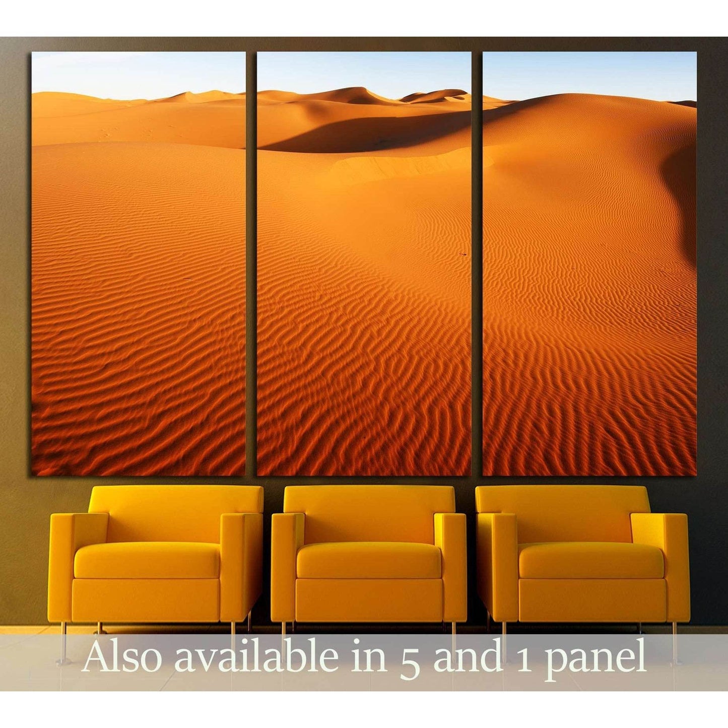 Sahara Desert, Morocco №3130 Ready to Hang Canvas PrintCanvas art arrives ready to hang, with hanging accessories included and no additional framing required. Every canvas print is hand-crafted, made on-demand at our workshop and expertly stretched around
