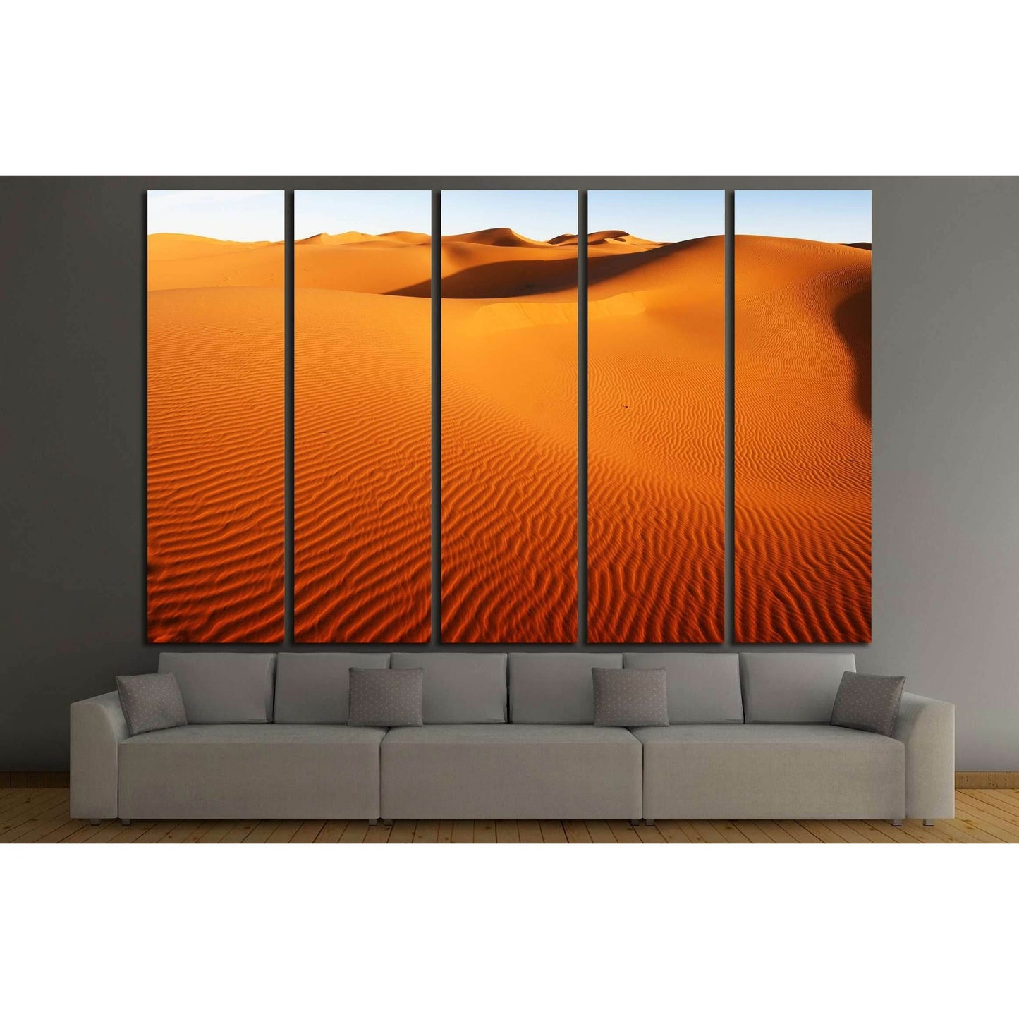 Sahara Desert, Morocco №3130 Ready to Hang Canvas PrintCanvas art arrives ready to hang, with hanging accessories included and no additional framing required. Every canvas print is hand-crafted, made on-demand at our workshop and expertly stretched around