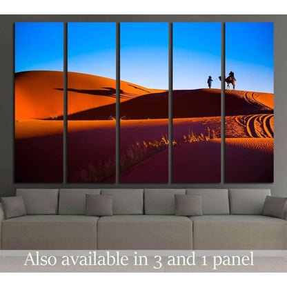 Sahara desert sand №2383 Ready to Hang Canvas Print - Zellart Canvas Prints ALL_Products, s-2383