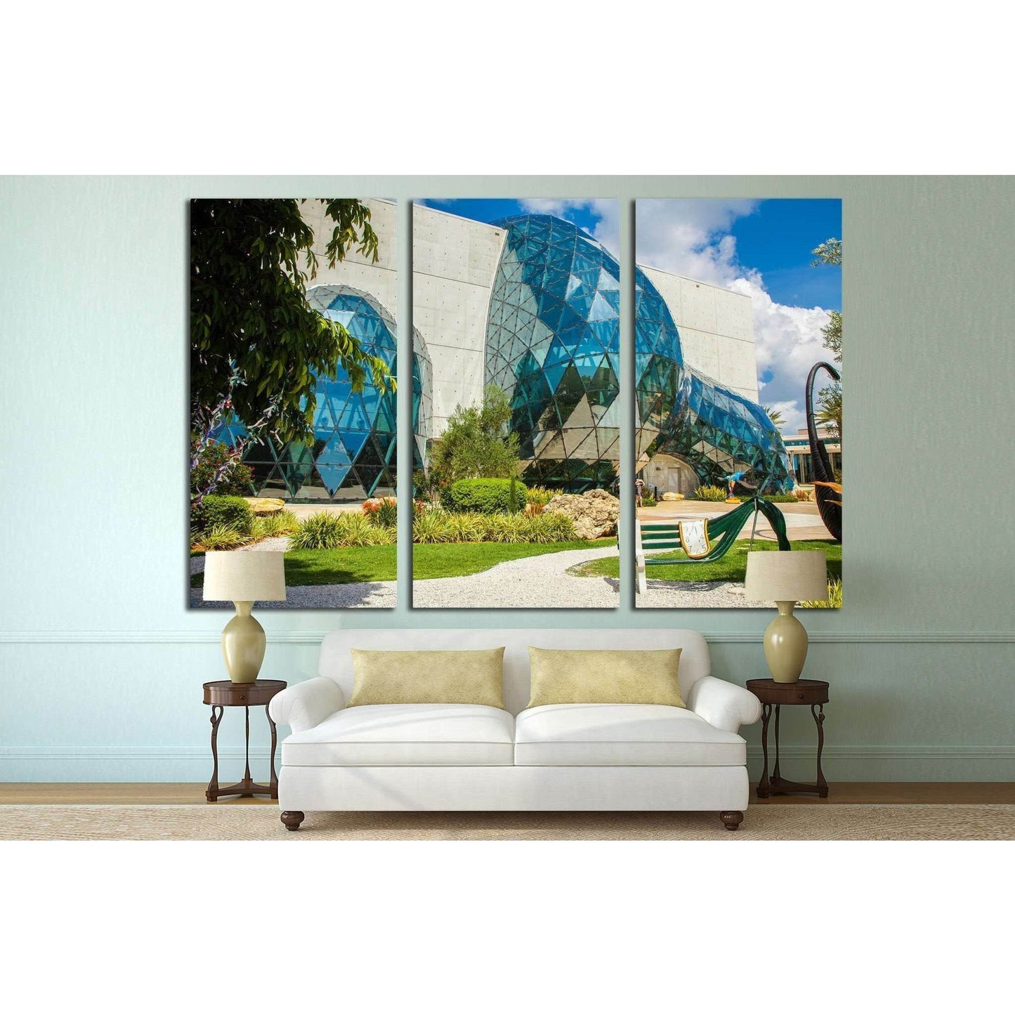 Salvador Dali Museum in St. Petersburg, FLORIDA, USA №1778 Ready to Hang Canvas PrintCanvas art arrives ready to hang, with hanging accessories included and no additional framing required. Every canvas print is hand-crafted, made on-demand at our workshop
